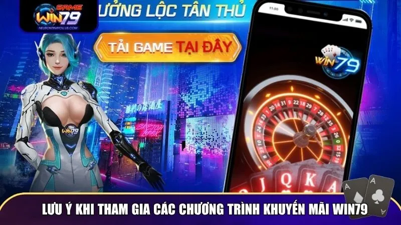 Lưu ý khi tham gia các chương trình khuyến mãi Win79